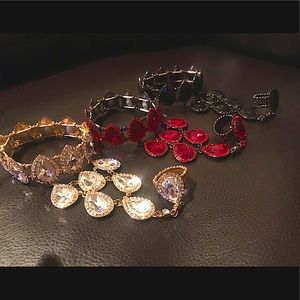 3 finger chain bracelets